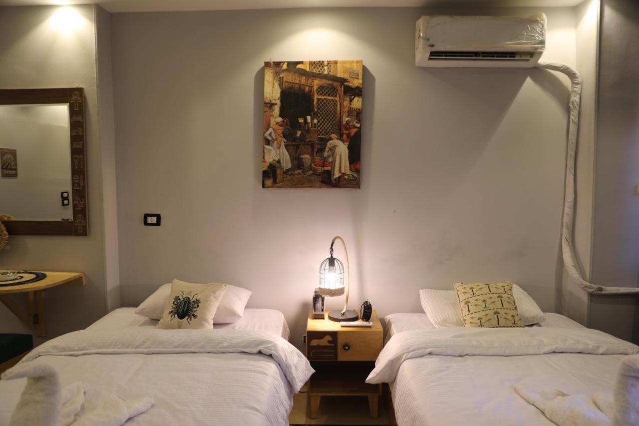 King Tout Hotel Pyramids View Kairo Exterior foto