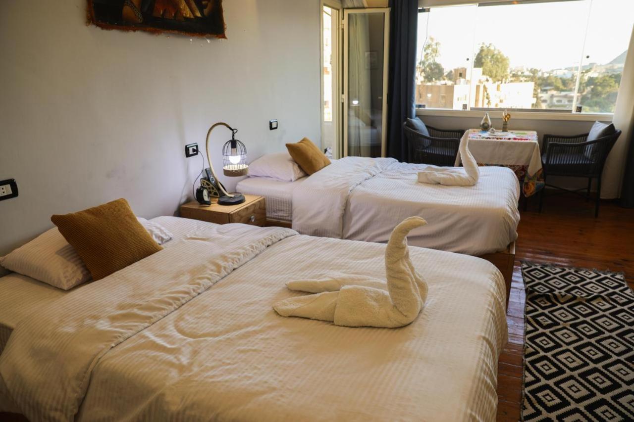 King Tout Hotel Pyramids View Kairo Exterior foto