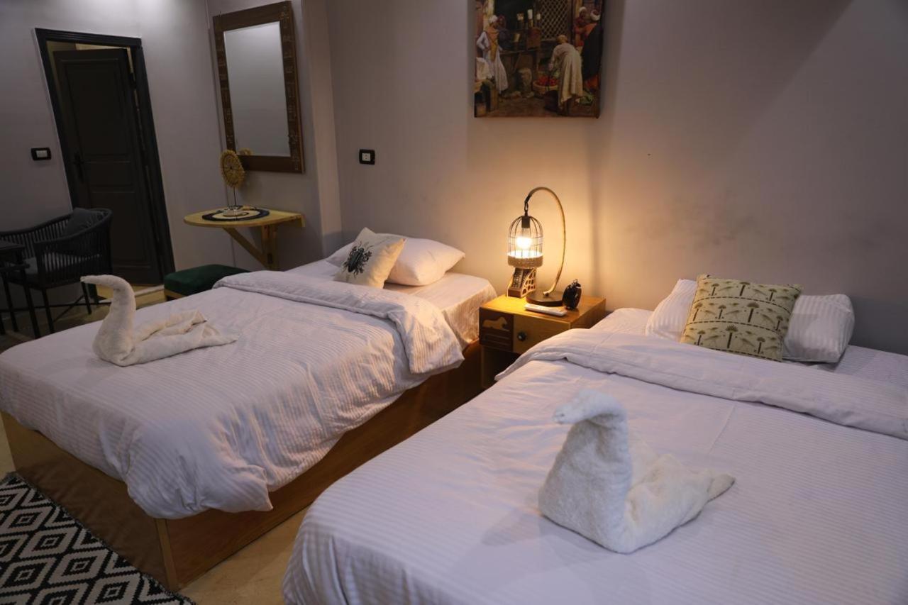 King Tout Hotel Pyramids View Kairo Exterior foto