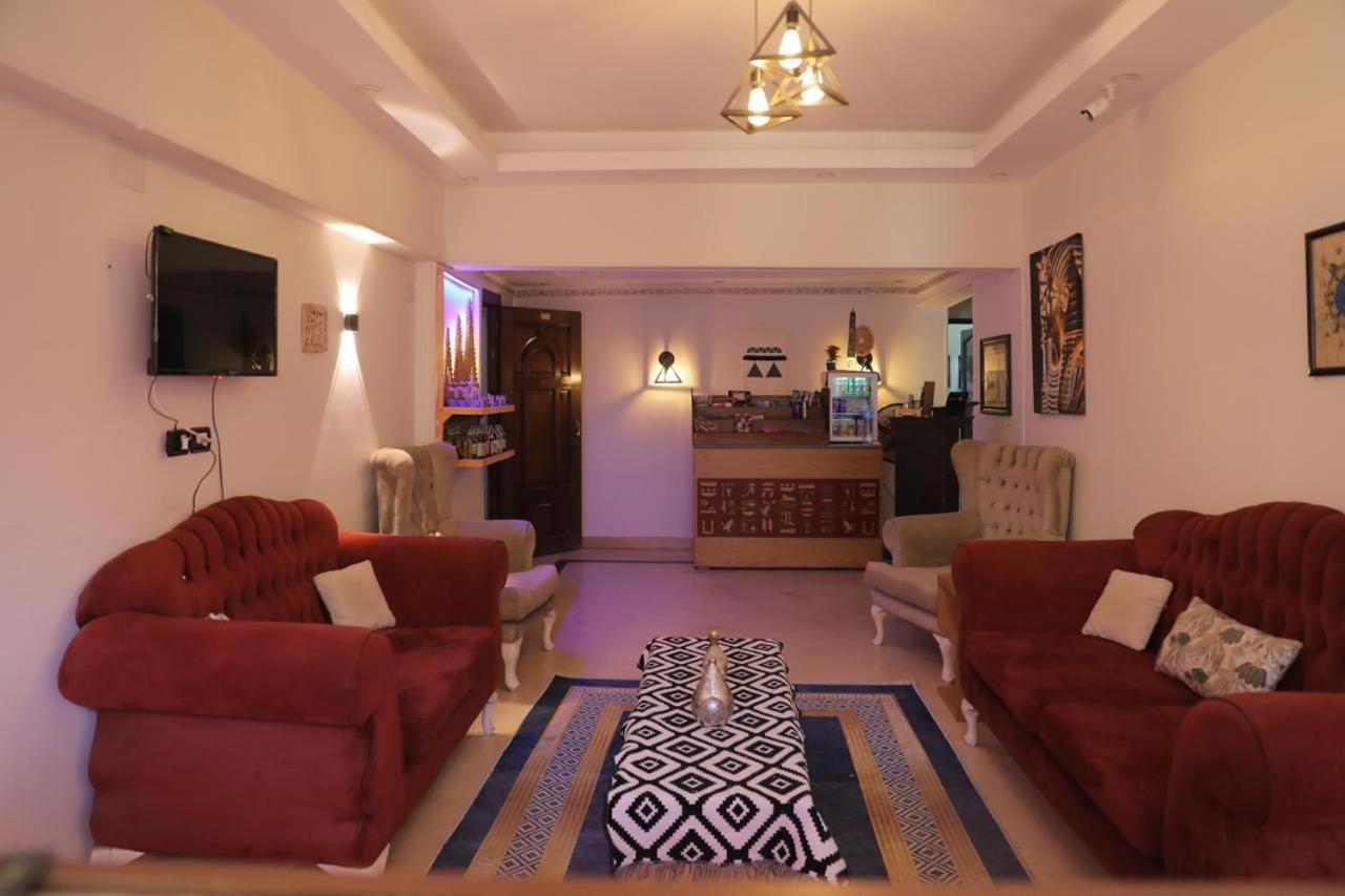 King Tout Hotel Pyramids View Kairo Exterior foto