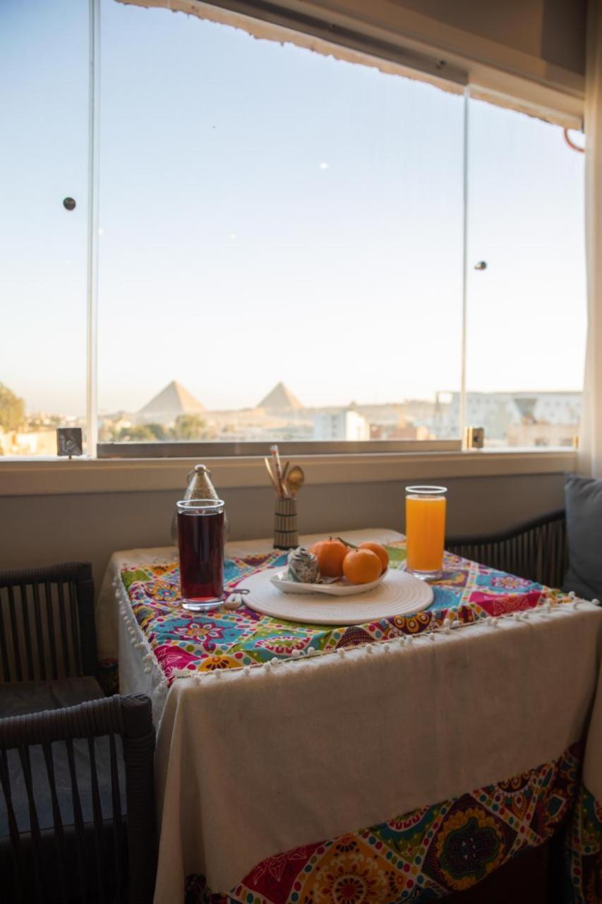 King Tout Hotel Pyramids View Kairo Exterior foto
