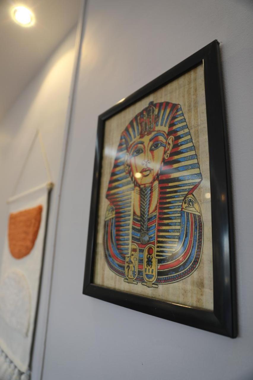 King Tout Hotel Pyramids View Kairo Exterior foto