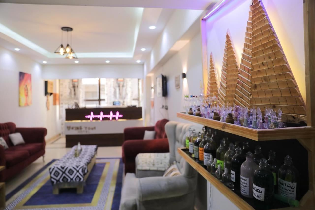 King Tout Hotel Pyramids View Kairo Exterior foto