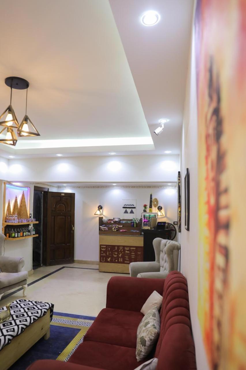 King Tout Hotel Pyramids View Kairo Exterior foto