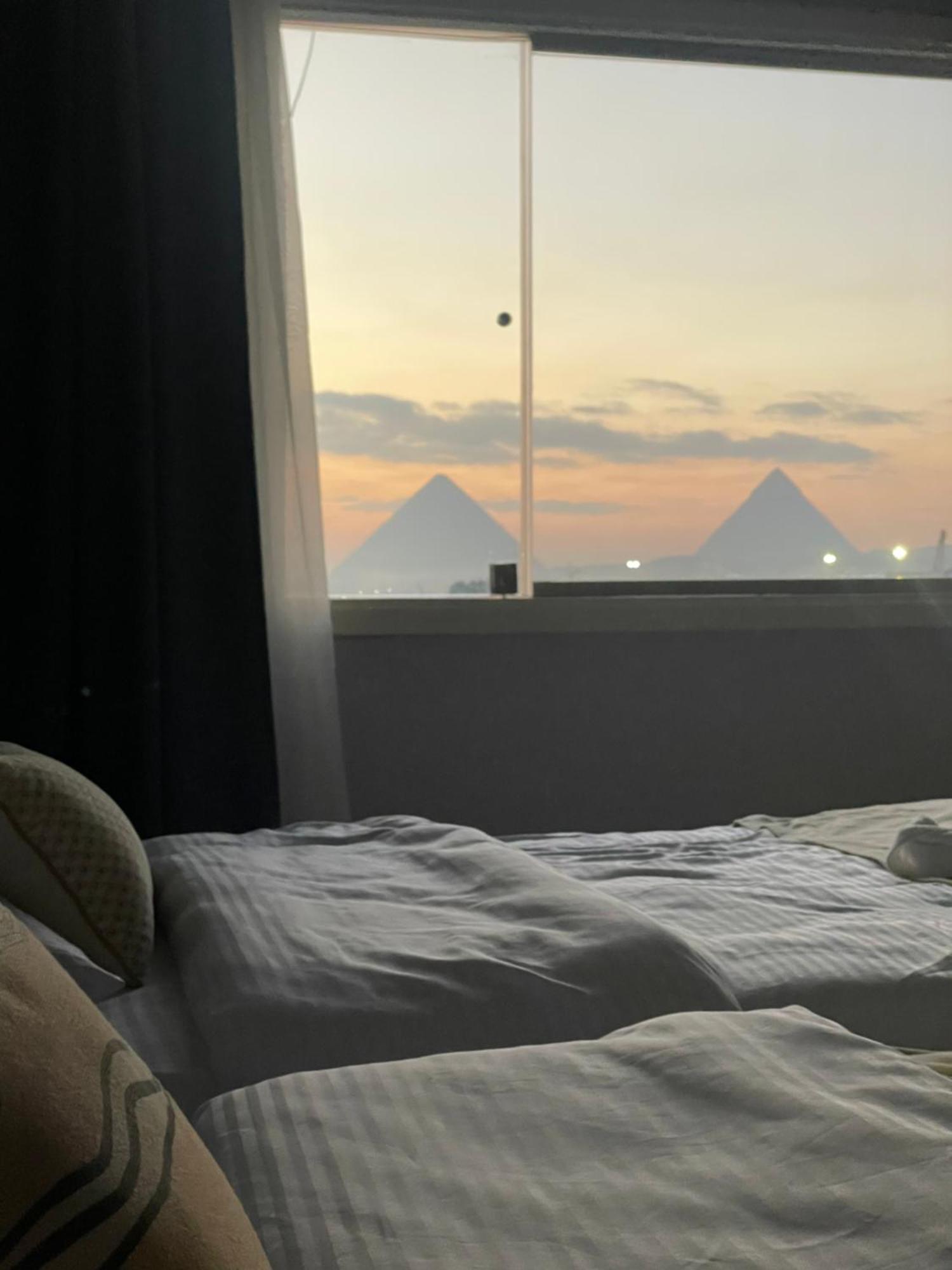 King Tout Hotel Pyramids View Kairo Exterior foto